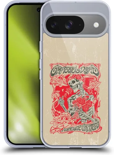 Vista 76 de Head Case Designs Funda de gel con licencia oficial de Grateful Dead Bear Trends [protección de grado militar] compatible con Google Pixel 3