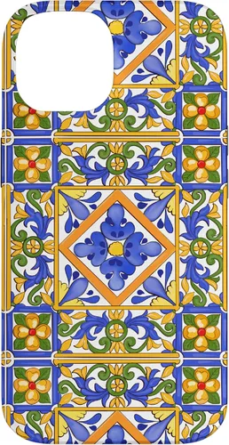 Vista 4 de Sicilian,Italian,Summer,Tiles,Mosaic,Majolica Art Case for iPhone 17