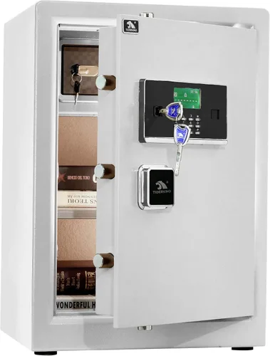 Vista 16 de TIGERKING Caja Fuerte Grande de Servicio Pesado, Caja Fuerte Digital de Seguridad para el Hogar de 3.47 Pies Cúbicos con Cerradura de Combinación