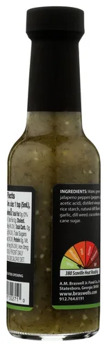 Vista 3 de Braswell's Salsa picante de jalapeño con eneldo y pepinillo