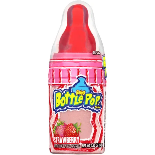 Vista 8 de Baby Bottle Pop - Piruletas con polvo de inmersión en sabores surtidos, 18 piezas, 1.1 onzas