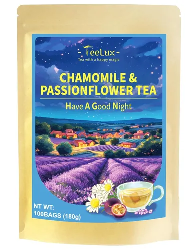 Vista 38 de TeeLux - Bolsas de té de cebada, sabor a nuez y tostado, sin cafeína, 0.07 oz x 50 bolsas Té de grano de cebada asada con aroma a nuez, sin