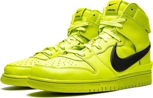 Vista 2 de Nike Hombres Dunk High CU7544 300 Ambush - Flash Lime - Talla 8.5, Verde atómicoFlash Lima-negro