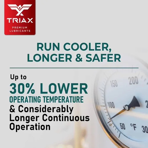 Vista 6 de TRIAX Kompressor MV 46 SAE 20, Aceite para Compresor de Aire Completamente Sintético, Multi-Vis para Rotativo, de Paletas, de Tornillo