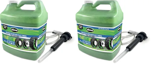 Vista 11 de Sellador Slime para neumáticos sin cámara - Paquete de 2 - 24 onzas (710 ml), Paquete de 1, Blanco