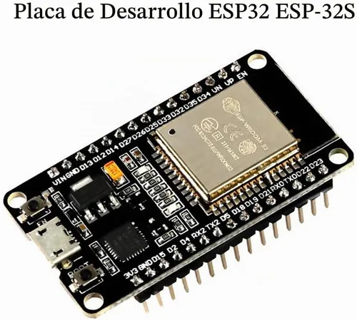 Vista 2 de AITRIP 10 piezas ESP32S ESP32 ESP-WROOM-32 placa de desarrollo 2.4GHz Dual-Core WiFi + Bluetooth 2 función microcontrolador para Arduino
