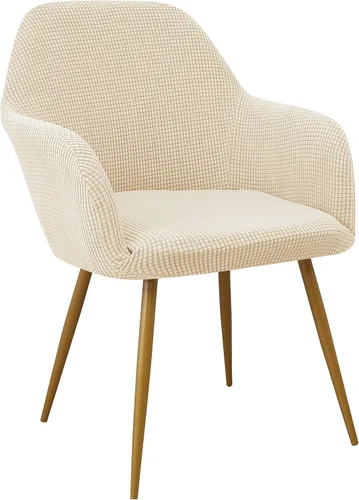 Vista 16 de Yonus - Fundas para sillas de comedor Parsons, juegos de fundas para sillas, fundas para sillones, fundas protectoras extraíbles, fundas para Negro
