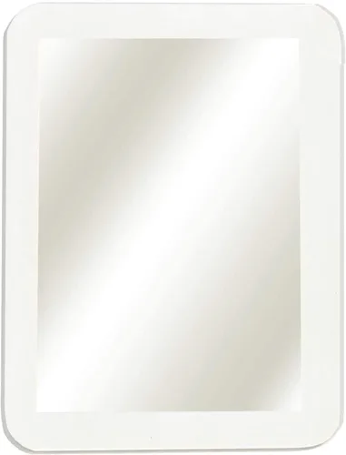 Vista 9 de Boxgear Magnetic Locker Mirror - 5" x 7"- for School Locker, Bathroom, Household Refrigerator, Locker Accessory, Workshop Toolbox or Office Cabinet