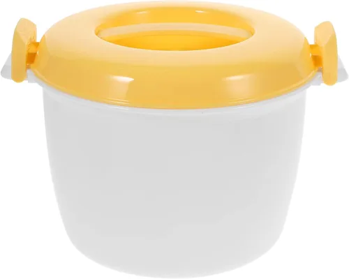 Vista 10 de CALLARON Microondas Arrocera Tapa Cuchara Multifuncional Microondas Arroz Pasta Verduras Antiadherente Preparación