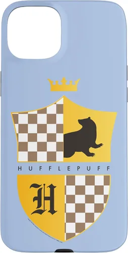 Vista 9 de Harry Potter Hufflepuff Checkered Shield Crest Case for iPhone 17