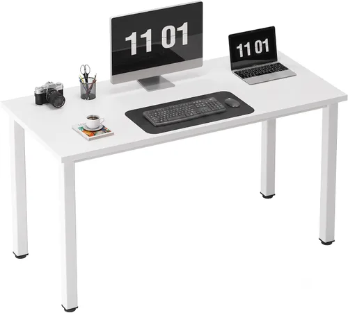 Vista 40 de Need Escritorio pequeño para computadora, mesa de escritura resistente de 31.5 pulgadas, estrecho, negro