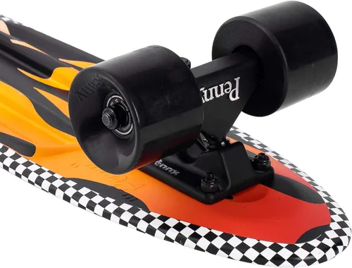 Vista 3 de Penny Australia, 22 pulgadas Flame Penny Board, el monopatín plástico original