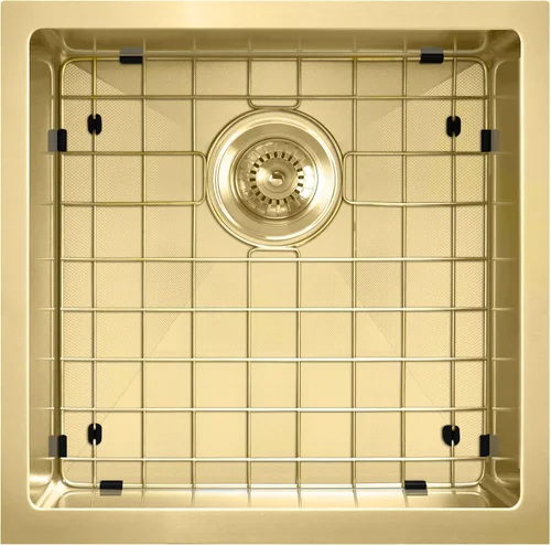 Vista 7 de Whitehaus whnpl1818 Plus de Noé de 17 – 3/4" sola cuenca cocina fregadero para montaje bajo encimera o, con, WHNPL1818-B