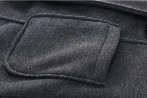 Vista 5 de JiangWu Abrigo grueso de forro polar con capucha para mujer, chaqueta cálida de invierno