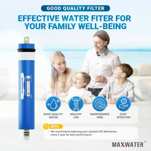 Vista 7 de Max Water Membranas de ósmosis inversa Max RO Water FIlter Systems (50 GPD)