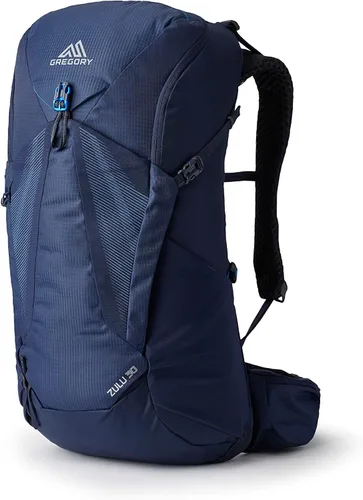 Vista 10 de Mochila Gregory Zulu Unisex para Senderismo/Excursionismo, Cinturón de Cadera Freefloat, Manguito de Hidratación Interno para Bolsa de Agua Verde