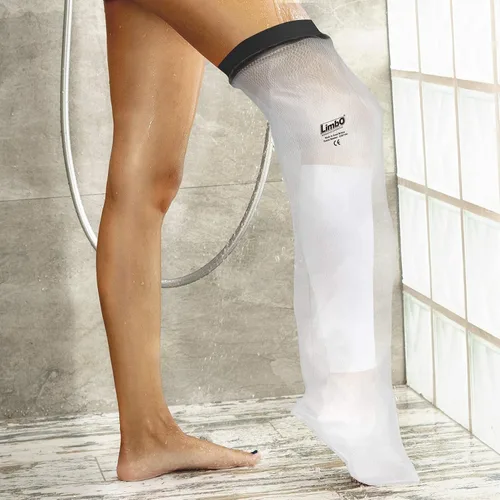Vista 3 de LimbO Protector impermeable de yeso y heridas (largo - delgado) para pacientes de más de 6 pies