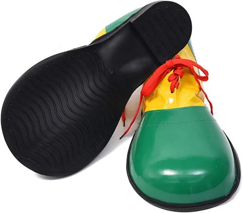 Vista 2 de Zapatos de payaso unisex para adultos, talla única