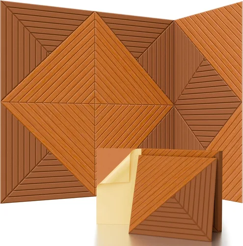 Vista 10 de Paquete de 15 paneles de espuma a prueba de sonido para paredes, paneles acústicos de 12 x 12 x 0.35 pulgadas, paneles de absorción de sonido