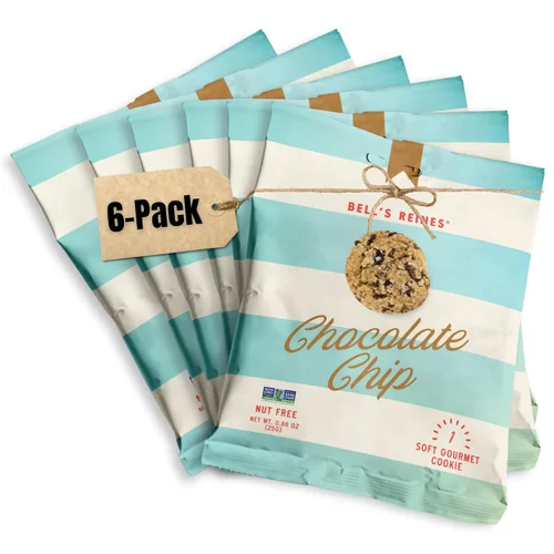 Vista 8 de Bell's Reines Galletas de mantequilla, lote pequeño gourmet suave, aperitivos saludables, paquetes de 4 galletas frescas de panadería, paquete de 3