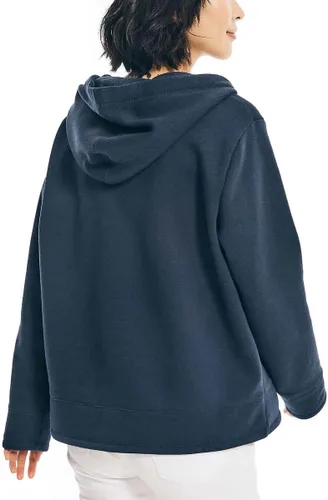 Vista 3 de Nautica Sudaderas con capucha para mujer (as1, alpha, l, regular, regular, azul marino)
