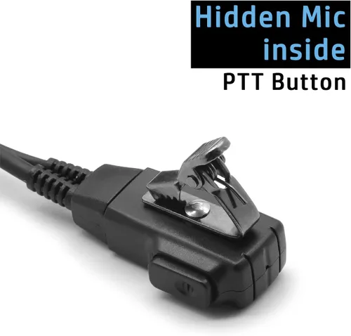 Vista 5 de 2X Clip Auricular Auricular Micrófono PTT para Cobra MicroTalk 2 Way Radio ACXT145 ACXT345 ACXT545 ACXT645 ACXT1035R RX380 RX680 AM245 AM246 AM645