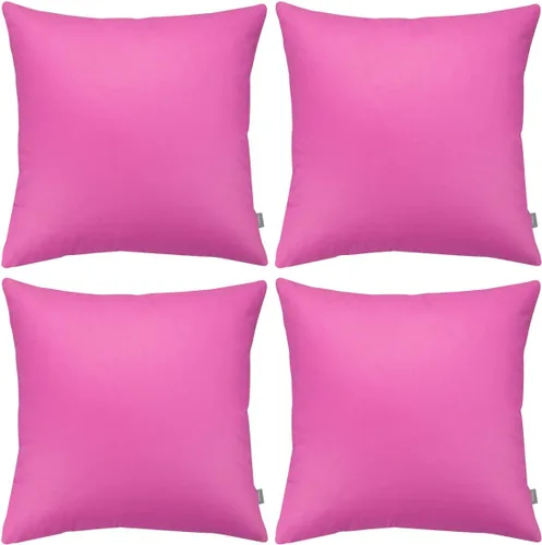 Vista 54 de Thmyo - Paquete de 4 fundas de almohada decorativas de 100 % algodón para lumbar, cómodas, sólidas, para Navidad/Halloween, fundas de cojín Blanco