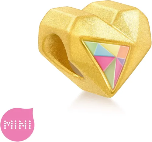Vista 4 de CHOW SANG SANG 999 91836C - Pulsera de oro macizo de 24 quilates para mujer