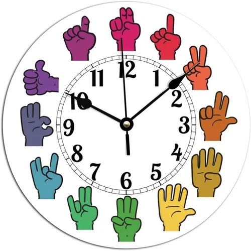 Vista 18 de ArogGeld Reloj de pared de Halloween para dormitorio, cuervo negro, vintage