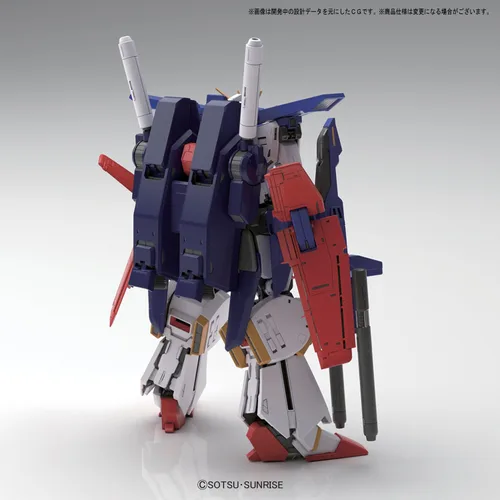 Vista 4 de Bandai Hobby MG 1/100 ZZ Gundam Ver.Ka ZZ Gundam Modelo Kit Figura