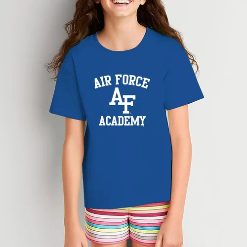 Vista 184 de NCAA Arch Logo, camiseta juvenil color del equipo, universidad - universidad
