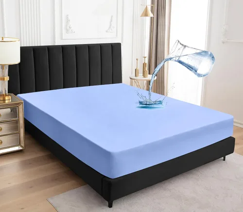 Vista 15 de Sufdari Protector de colchón impermeable, funda de colchón tamaño individual para cama, bolsillo profundo de 18 pulgadas, protector de colchón
