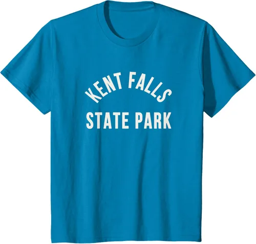 Vista 44 de Kent Falls State Park Connecticut Arch CT Camiseta, Azul