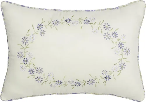 Vista 7 de 028828369024 - Colcha tamaño King, color marfil/lila