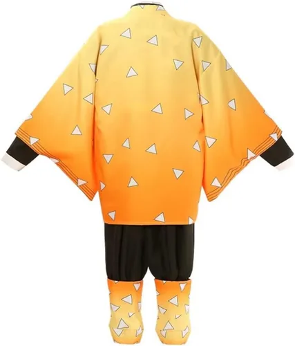 Vista 4 de Disfraz de cosplay para niños, estilo kimono, disfraz