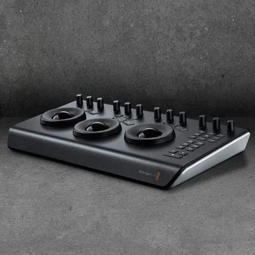 Vista 8 de Blackmagic Design DaVinci Resolve Micro Panel Panel de control portátil de bajo perfil