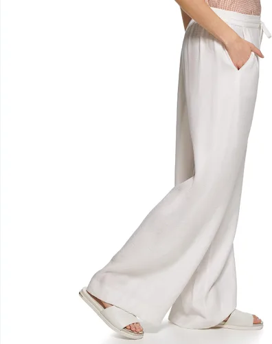 Vista 3 de DKNY Pantalón de pierna ancha para mujer Easy Elevated Pant