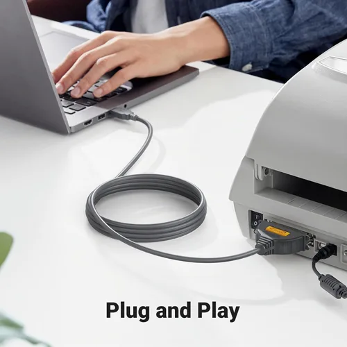 Vista 6 de UGREEN Adaptador de cable de impresora USB a puerto paralelo CN36 IEEE1284