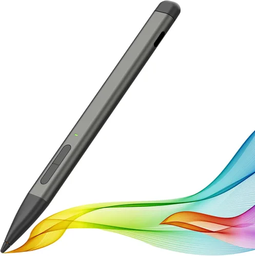 Vista 11 de Lápiz capacitivo para Microsoft Surface, JvKzaen Lápiz delgado para Surface con 4096 niveles de presión, batería de larga duración de 66H, carga