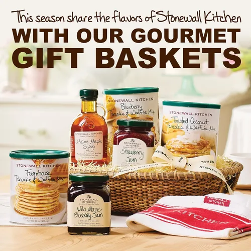 Vista 7 de Stonewall Kitchen Down East Breakfast Gift (regalo de 4 piezas)