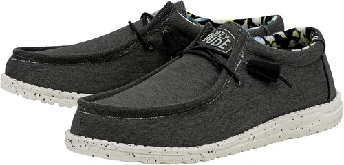 Vista 4 de Hey Dude Men's Wally Stretch Canvas Moc Toe Shoes