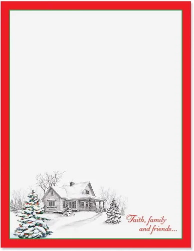 Vista 27 de Current - Papelería navideña de campanas plateadas, para cartas de Navidad o notas escritas a mano, 25 hojas, 8½ x 11 pulgadas, compatible con Bells