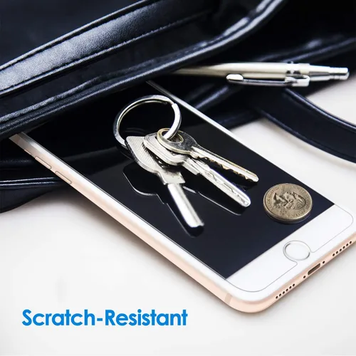 Vista 6 de JETech - Protector de pantalla para iPhone SE 3/2 (Edición 2022/2020), iPhone 8/7/6s/6, 4.7 pulgadas, película de vidrio templado con herramienta