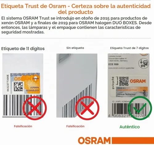 Vista 5 de Osram 66340HBI Xenarc 35W D3S PK32D-5 4600K HID Xenon Bombilla (2 unidades)