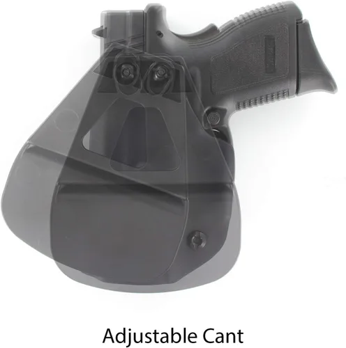 Vista 6 de R&R Holsters (Negro) Funda para cinturón exterior Funda de pala OWB se ajusta