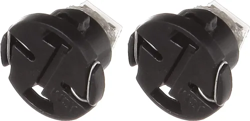 Vista 6 de cciyu Paquete de 20 bombillas LED T4.7 rojo 1-5050-SMD Neo Wedge A/C 12V