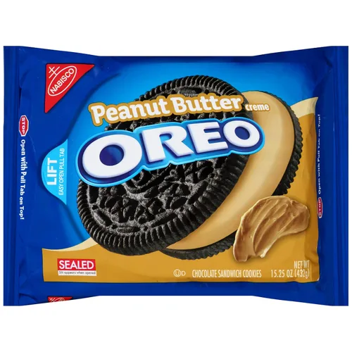 Vista 25 de OREO Galletas sándwich de chocolate, tamaño familiar, 3 paquetes
