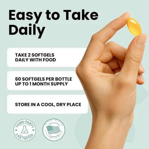 Vista 8 de Luma Nutrition Vitamina D3 + K2 10000 UI - Suplemento para la salud ósea y cardíaca - Apoyo inmunológico de máxima fuerza y absorción de calcio - 60