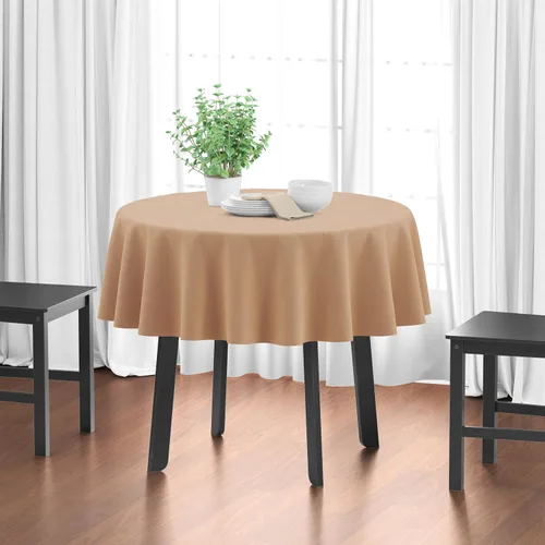 Vista 39 de Encasa XO Mantel rectangular de lona de algodón de 56 x 120 pulgadas, lavable a máquina, mantel blanco para comedor en interiores y exteriores