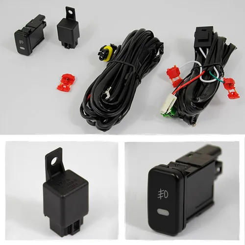 Vista 3 de AKKON - Juego de luces antiniebla para Toyota Tacoma 2005-2011 con bombillas + arnés de cableado + interruptor
